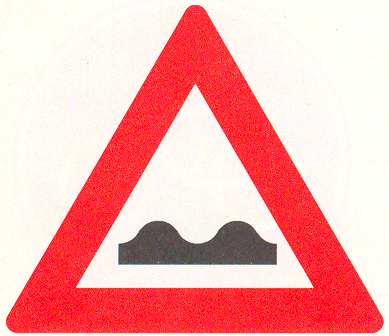 Let op: Slecht wegdek Let op: Slecht wegdek