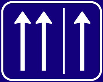 Spitsstrook open Spitsstrook open